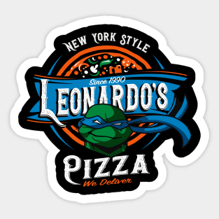 Leonardo's New York Style Pizza Sticker